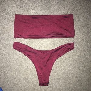 Red bikini
